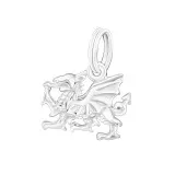 Dragon - 925 Sterling Silver Splitring Charms SD16998
