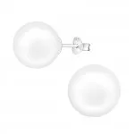 Round - 925 Sterling Silver Pearl Stud Earrings SD6641