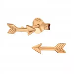 Arrow - 925 Sterling Silver Simple Stud Earrings SD20635