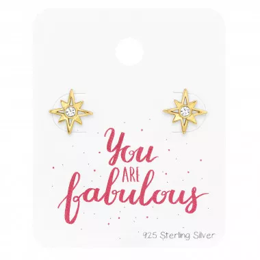Northern Star - 925 Sterling Silver Stud Earring Sets  SD48514
