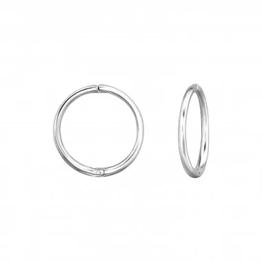Ear Hoops - 925 Sterling Silver Huggies SD47895