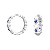 Star - 925 Sterling Silver Huggies SD49265