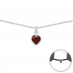 Heart - 925 Sterling Silver Chokers SD34699