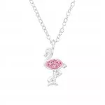 Ostrich - 925 Sterling Silver Necklaces with Stones SD23119
