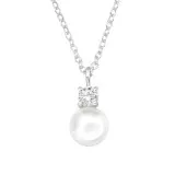 Round - 925 Sterling Silver Necklaces with Stones SD48148