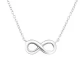 Infinity - 925 Sterling Silver Silver Necklaces SD16923