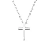Cross - 925 Sterling Silver Silver Necklaces SD18463