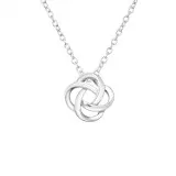 Rose - 925 Sterling Silver Silver Necklaces SD19122