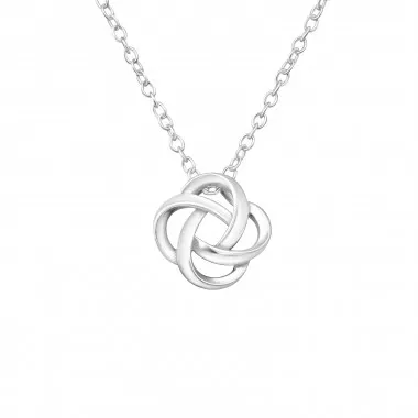 Rose - 925 Sterling Silver Silver Necklaces SD19122