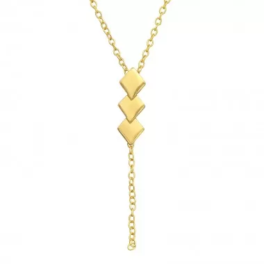 Geometric - 925 Sterling Silver Silver Necklaces SD40563