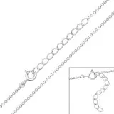 39cm Balls - 925 Sterling Silver Chain Alone SD48099