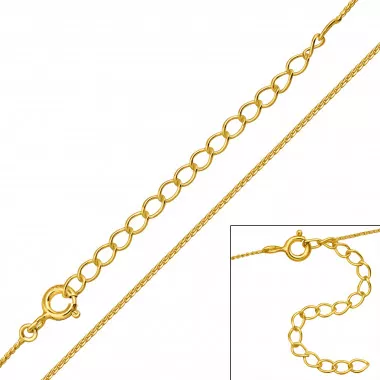 45cm Snake - 925 Sterling Silver Chain Alone SD48620