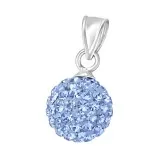 Ball - 925 Sterling Silver Pendants with CZ SD3640