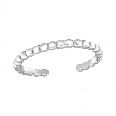 Patterned - 925 Sterling Silver Toe Rings SD20980
