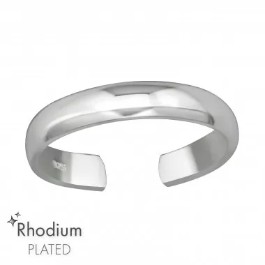 Plain - 925 Sterling Silver Toe Rings SD48582