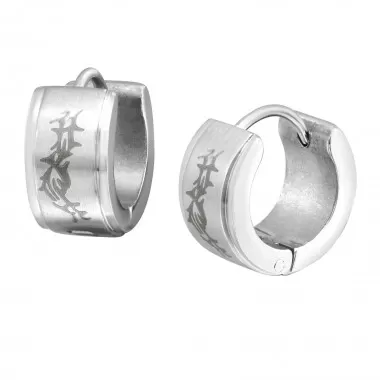 Hoops - 316L Surgical Grade Stainless Steel Stainless Steel Earrings SD832