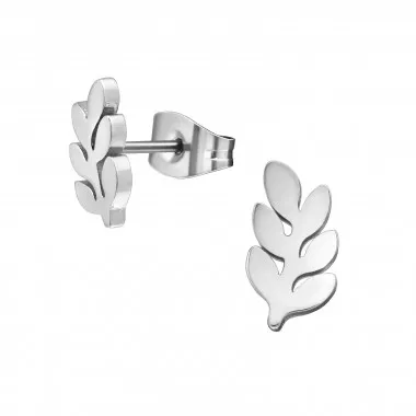 Plant - 316L Surgical Grade Stainless Steel Stainless Steel Ear studs SD29802