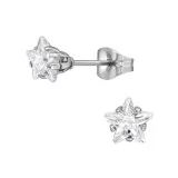 6mm Star - 316L Surgical Grade Stainless Steel Stainless Steel Ear studs SD48289