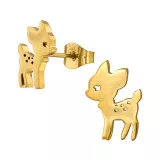 Deer - 316L Surgical Grade Stainless Steel Stainless Steel Ear studs SD49374