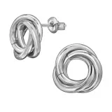Twisted - 316L Surgical Grade Stainless Steel Stainless Steel Ear studs SD49455