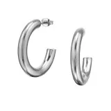 30mm Rounded Half Hoop - 316L Surgical Grade Stainless Steel Stainless Steel Ear studs SD49767
