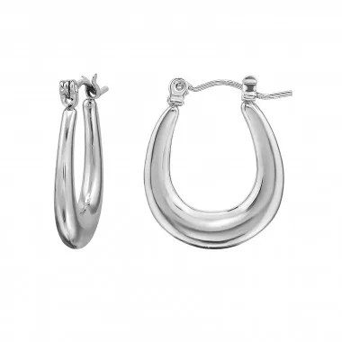 22mm - 316L Surgical Grade Stainless Steel Stainless Steel Earrings SD49775