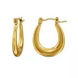 22mm - 316L Surgical Grade Stainless Steel Stainless Steel Earrings SD49776