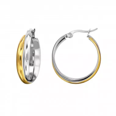 28mm - 316L Surgical Grade Stainless Steel Stainless Steel Earrings SD49787